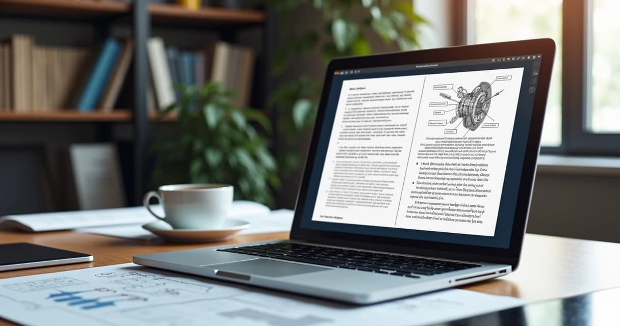 Illustration: PDF translation preserving layout